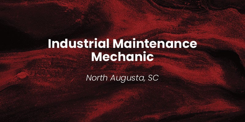 Industrial Maintenance Mechanic