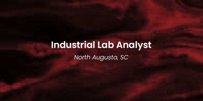 Industrial Lab Analyst
